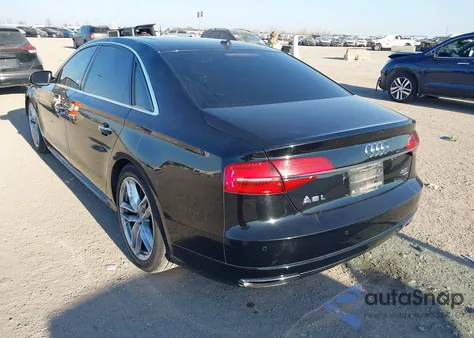2016 Audi A8 L 4.0T Sport z USA, uszkodzony, nr VIN WAU43AFD2GN014159